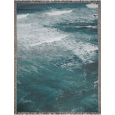 Ocean Waves Throw Blanket